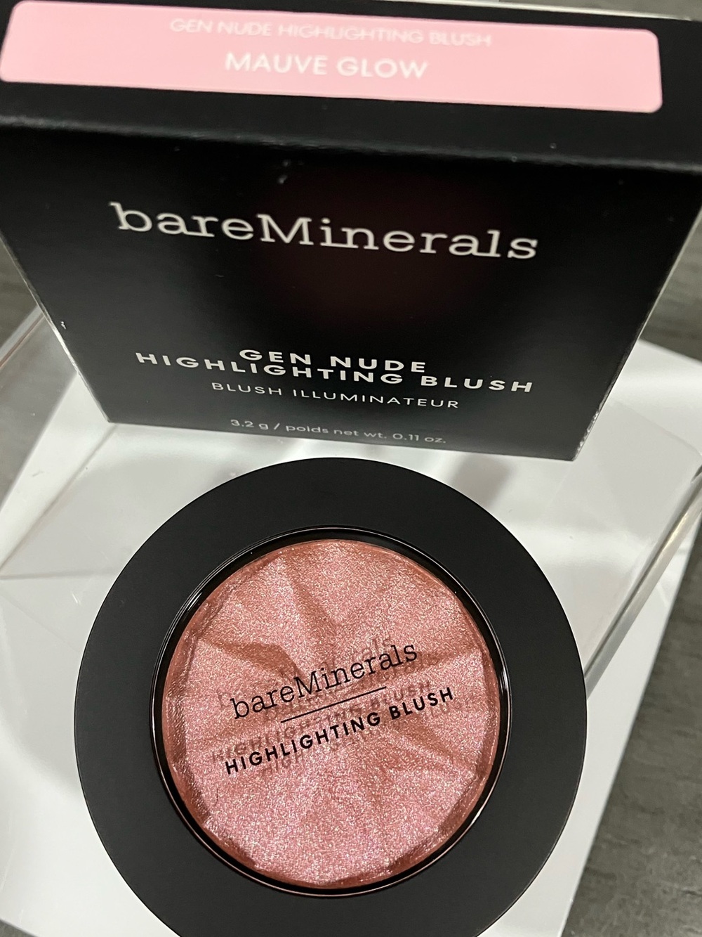 bareMinerals Gen Nude Highlighting Blush - Mauve Pink Glow